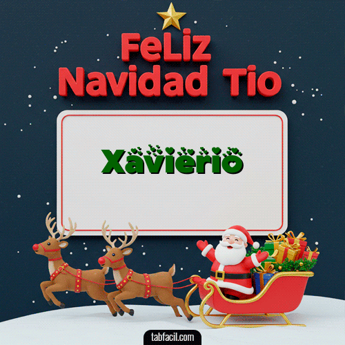 Feliz Navidad Xavierio GIF