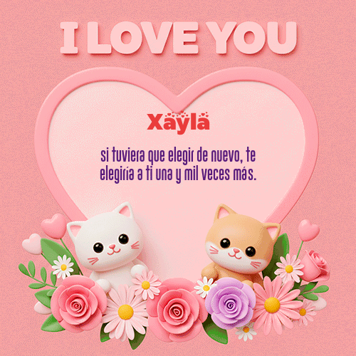 GIF de Xayla - Te Amo!!!