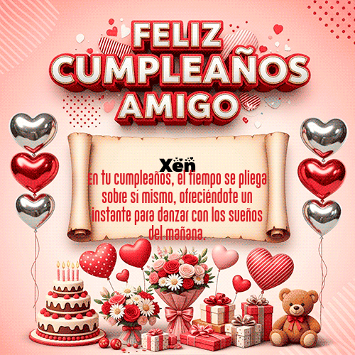 Feliz Cumpleaños Xen GIF