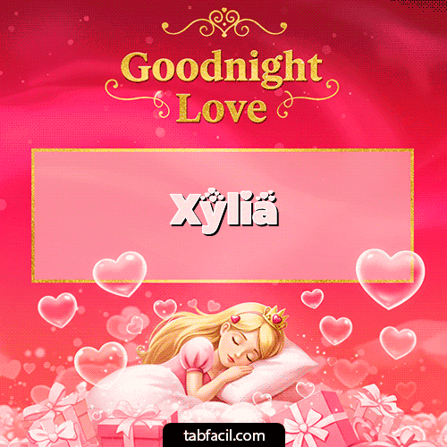 GIF de Xylia - Buenas Noches Angel Luna 3D