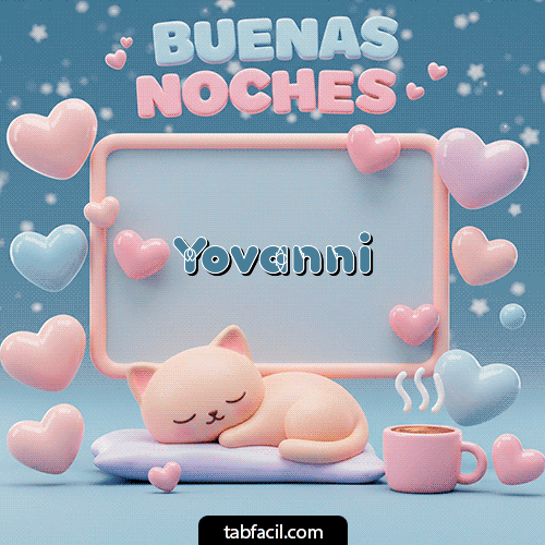 Buenas Noches Yovanni GIF