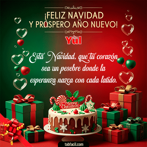 GIF Animado de Feliz Navidad para Yul - Feliz Navidad y Próspero Año Nuevo