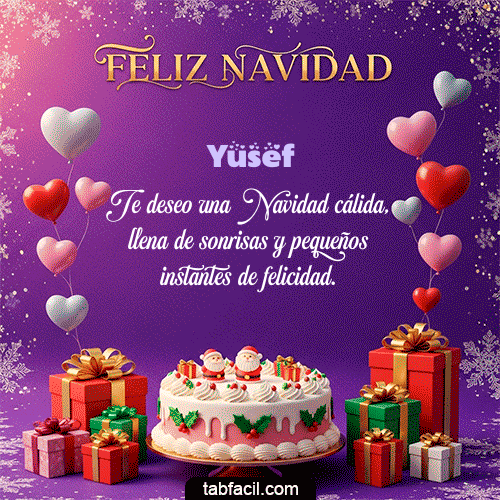 Feliz Navidad Yusef GIF