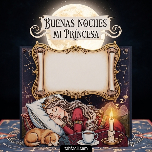 Imagen  Buena noches Princesa Angel Imagen de Buena noches Princesa Angel