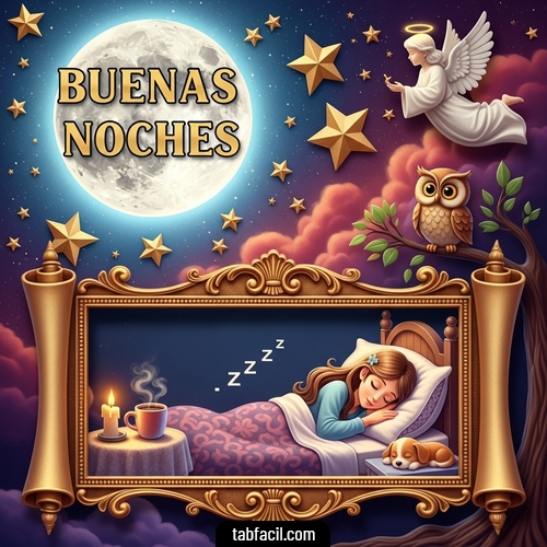 Imagen  Buenas Noches Angel Imagen de Buenas Noches Angel