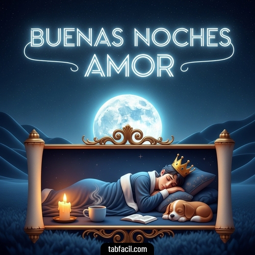 Imagen  Buenas noches amor Angel Imagen de Buenas noches amor Angel