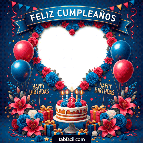 Plantilla GIF Feliz Cumpleaños Amigo - Feliz Cumpleaños