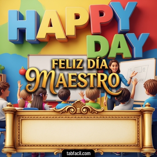 Imagen  Feliz día Maestro Adriana Imagen de Feliz día Maestro Adriana