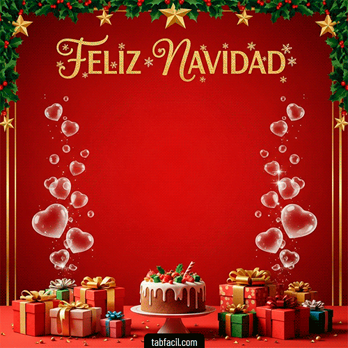 Generar Gif Feliz Navidad Amor