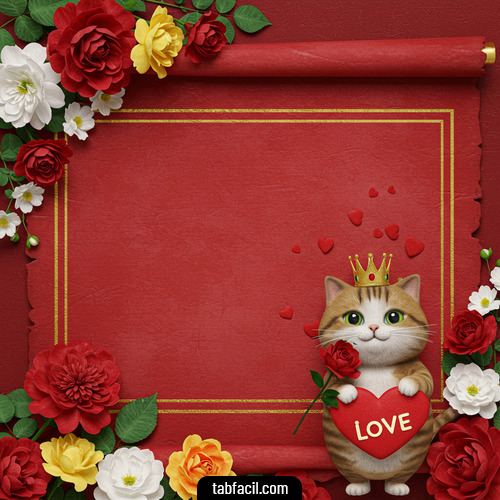 Imagen de Gatito Love pergamino Sofia