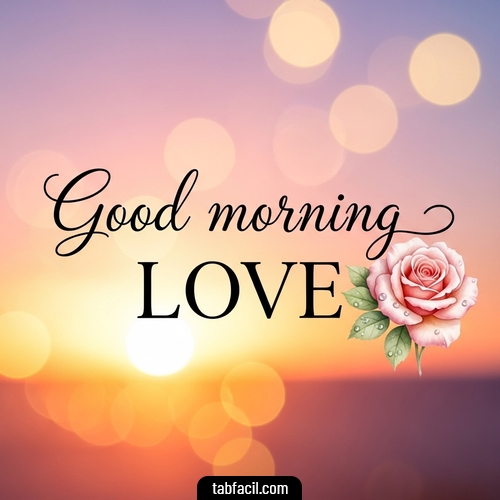 Imagen  Good Morning Love Sophia Imagen de Good Morning Love Sophia