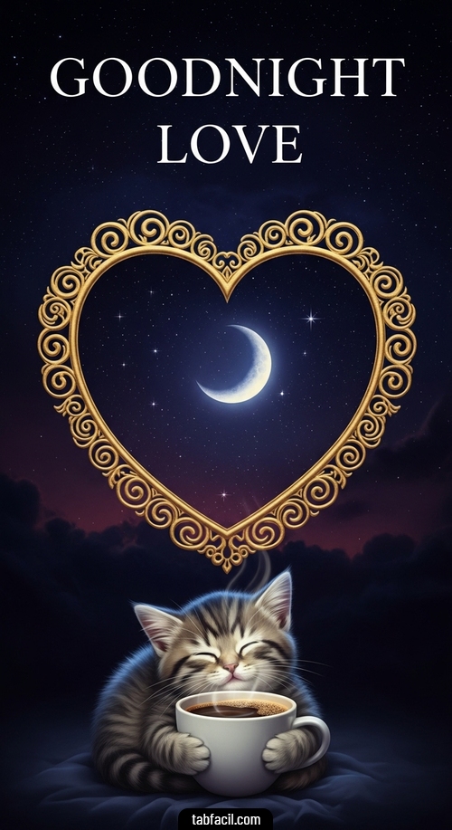 Imagen  GoodNight Love gatito Angel Imagen de GoodNight Love gatito Angel