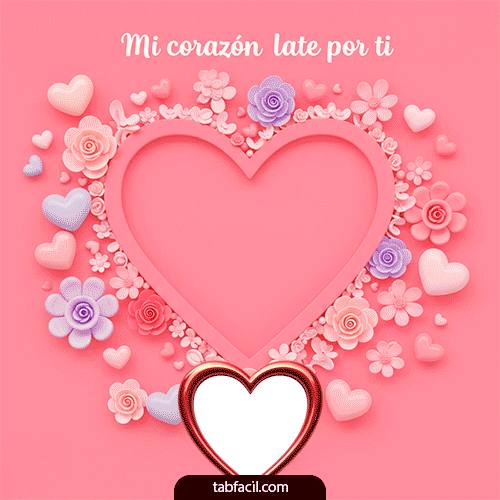 Gif Mi Corazón late por tí