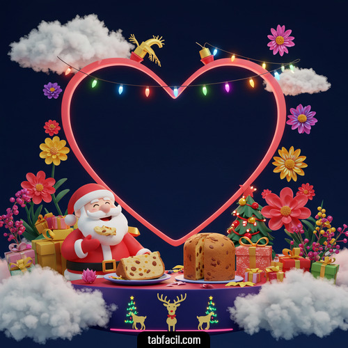 Imagen  Navidad Corazón Victoria Imagen de Navidad Corazón Victoria