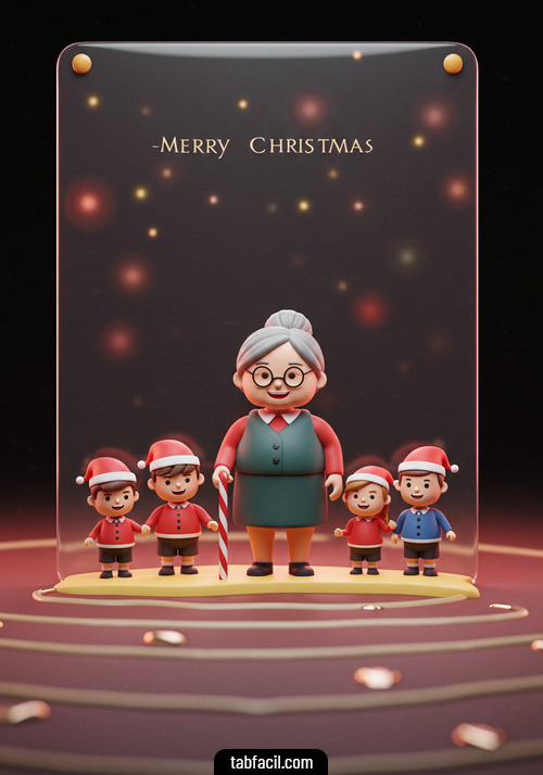 Imagen  navidad de gelatina Victoria Imagen de navidad de gelatina Victoria