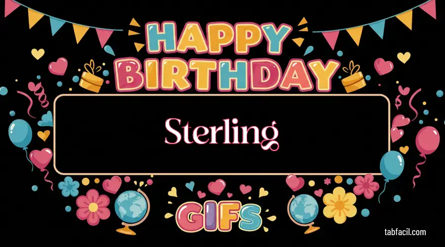 Feliz Cumpleaños Sterling